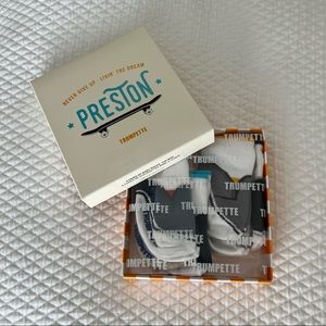 ❌SOLD❌ Trumpette Preston Baby Shoe Socks 0-12 Months Gift Box - NEW